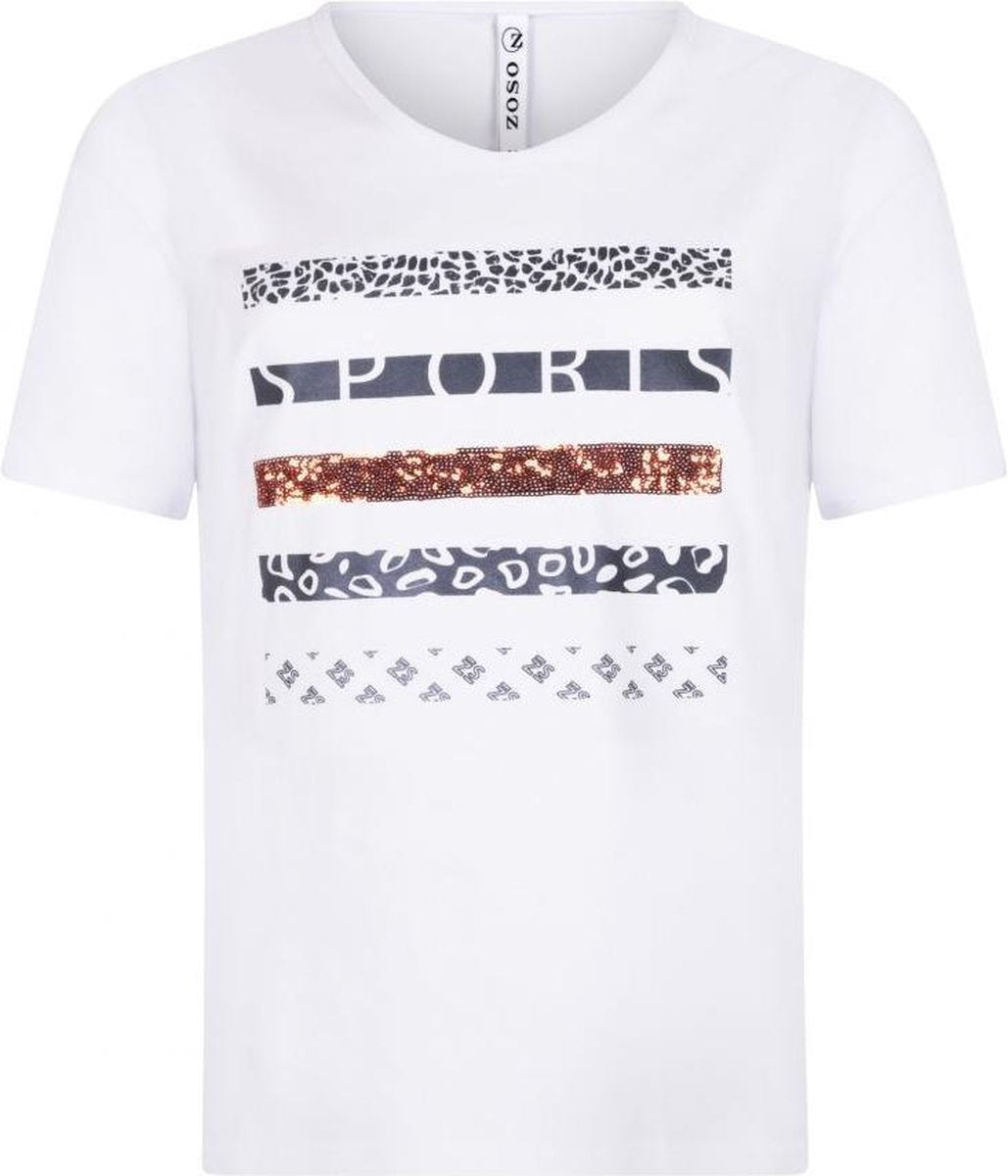 Zoso T-shirt 213 Mabel Red - S