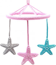 Naturezoo Mobiel Zeesterren Gehaakt Meisjes 24 Cm Multicolor