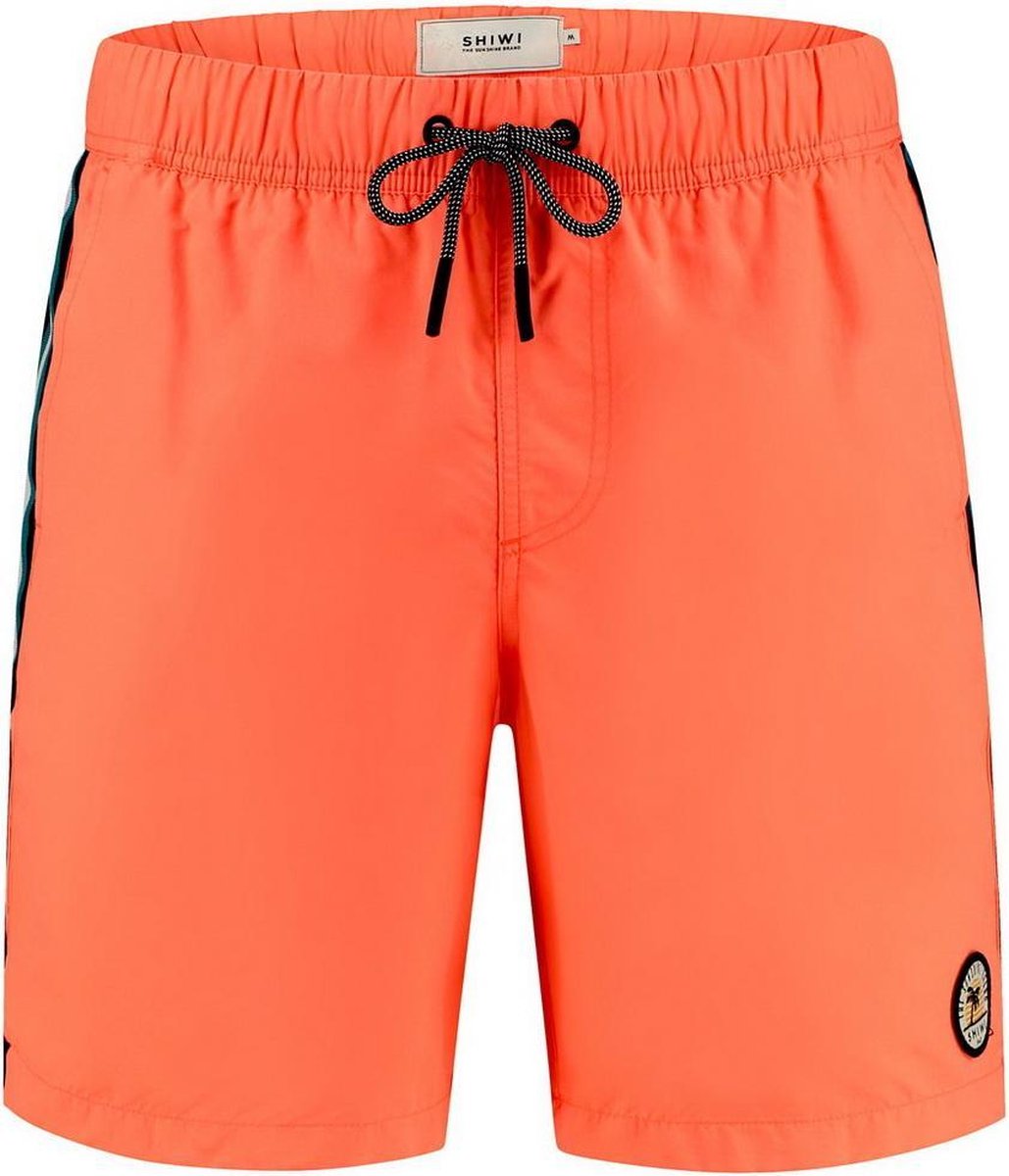 Shiwi - Heren Zwembroek - Tom Tape Nylon -Neon Orange