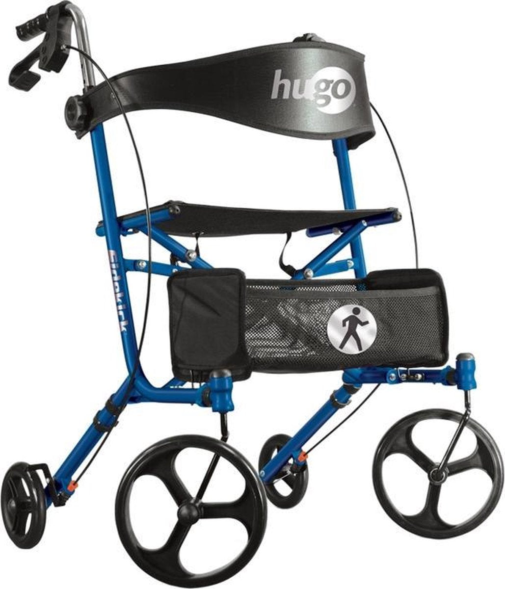 Hugo® Sidekick rollator - blauw - Hugo