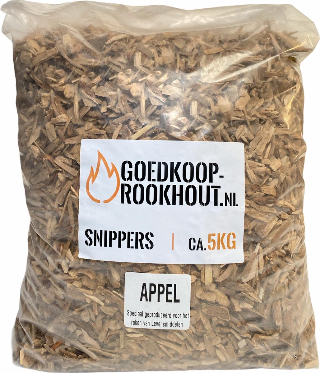 Appel rooksnippers - 5 KG (20 liter)