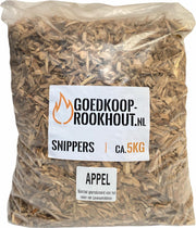 Appel rooksnippers - 5 KG (20 liter)
