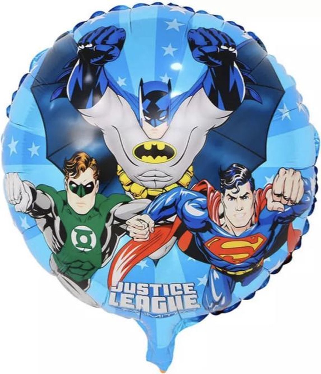 BATMAN-SUPERMAN-GREENLANTERN-18-Inch-Folie-Ballon!