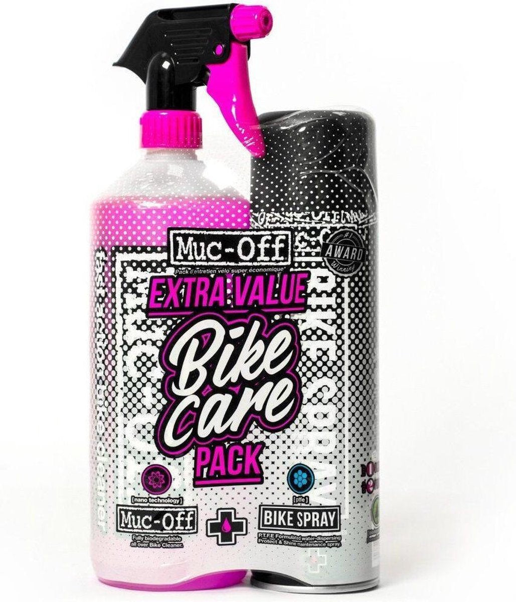 Muc-Off duo pack - Fietsreiniger & Beschermspray - 1000ml/500ml