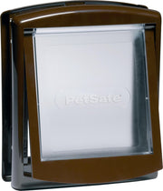 Staywell 730 Kattenluik - S - Bruin/Transparant - 23