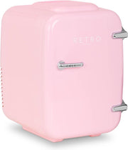 Bredeco Mini-koelkast - 4 L - roze