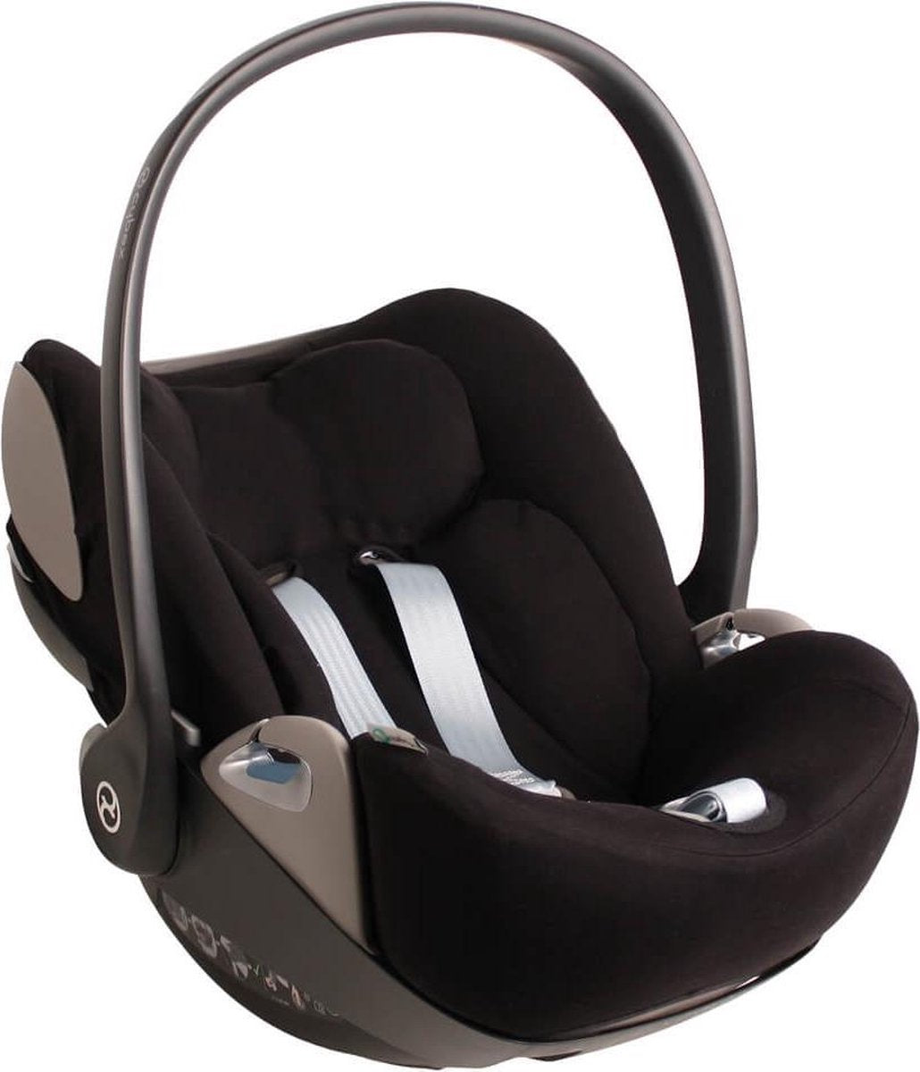 Ukje Hoes voor Cybex Cloud Z hoes - Perfecte pasvorm - Zwart effen