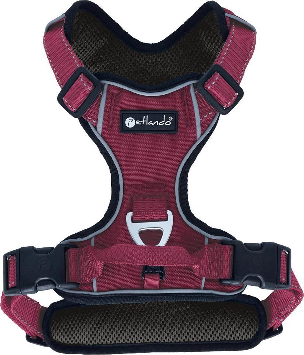 Hondentuig Outdoor Berry - maat L 68 – 82 cm.