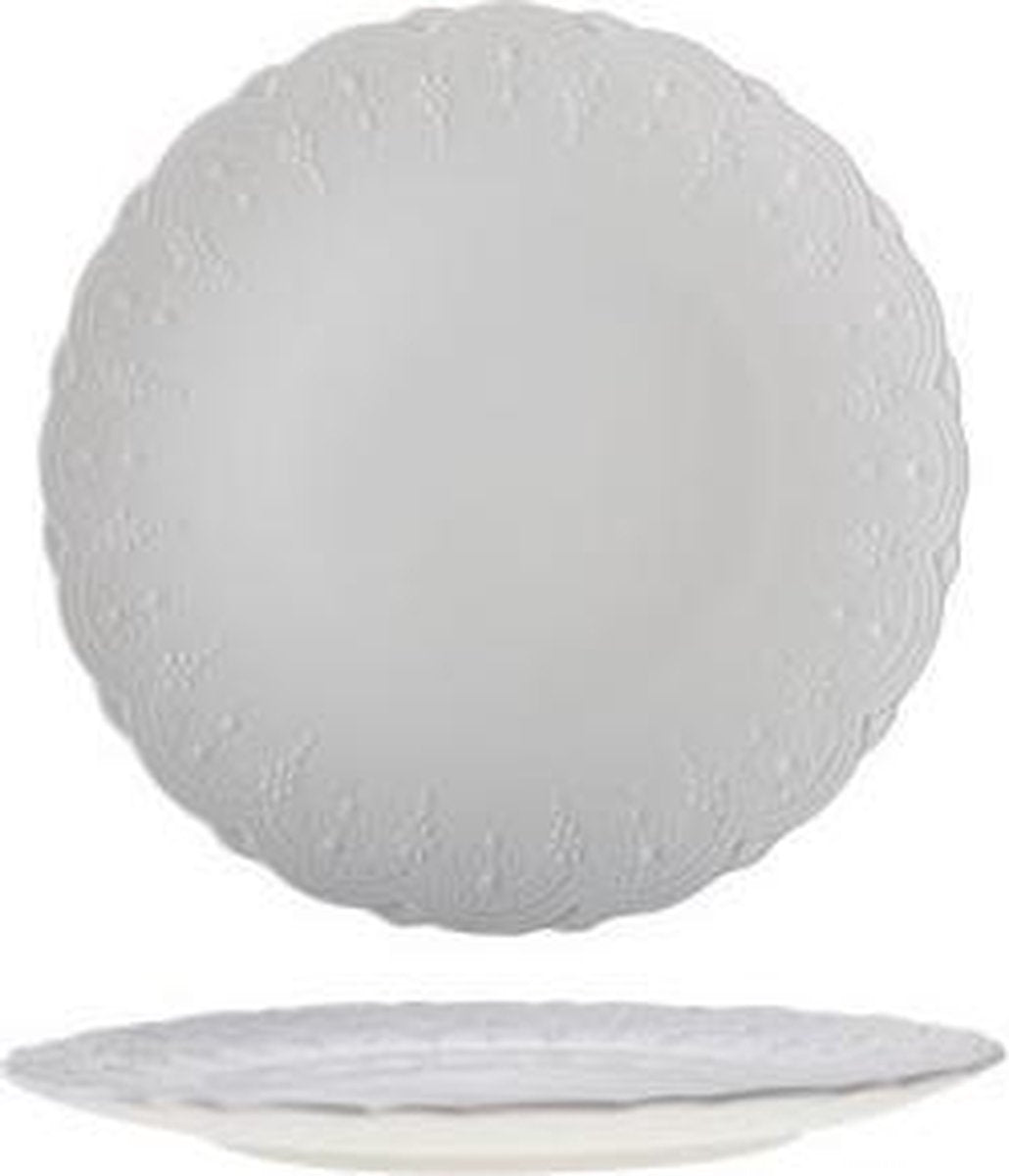 Belvedere Wit Dinerbord - Plat - Ø 27.8cm - New Bone China
