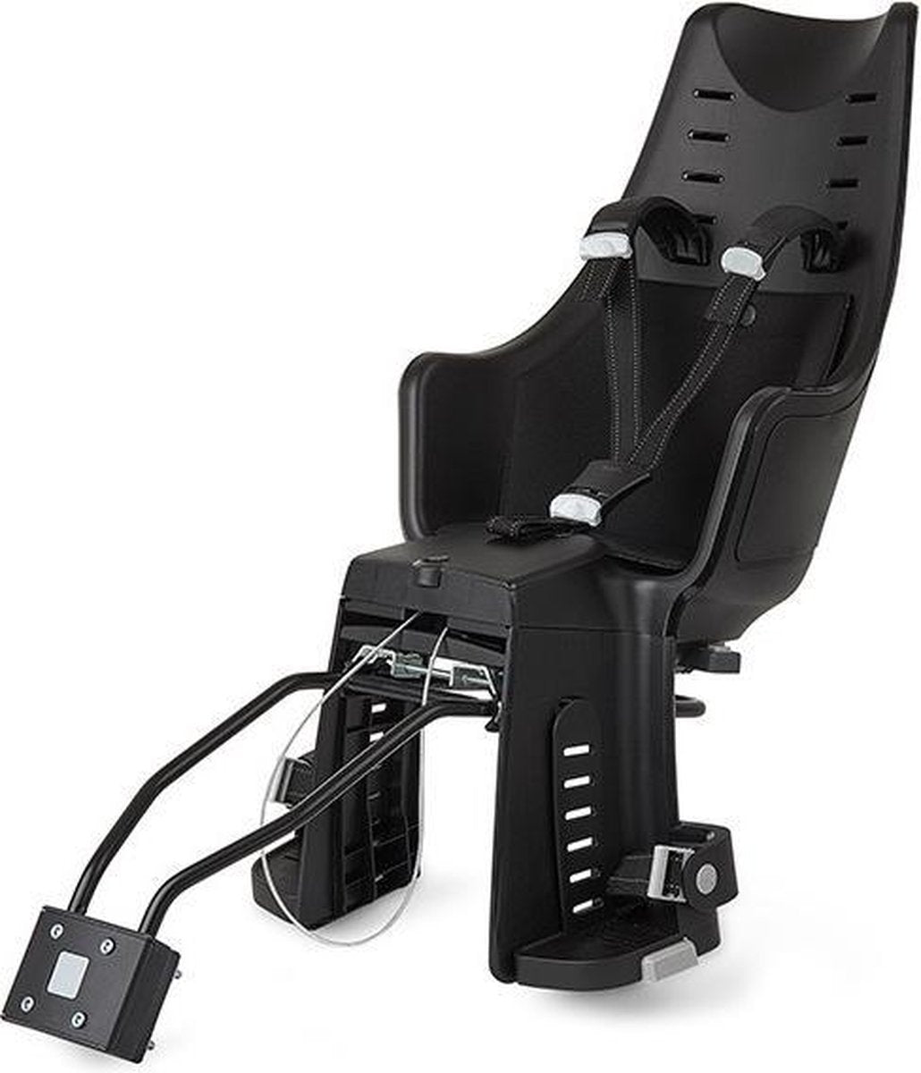 Bobike Maxi Exclusive Fietsstoeltje Achter - Urban Black
