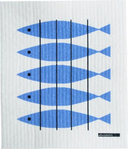 Almedahls vaatdoek Haring blauw