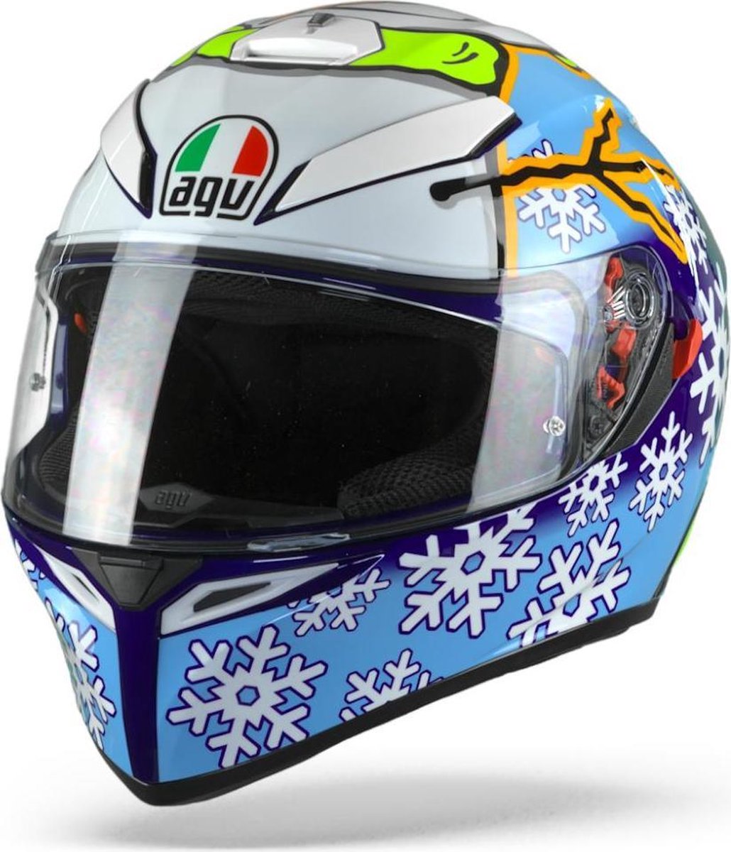 Agv K3 SV Max Vision Rossi Winter Test 2016 Integraalhelm - Motorhelm - Maat L