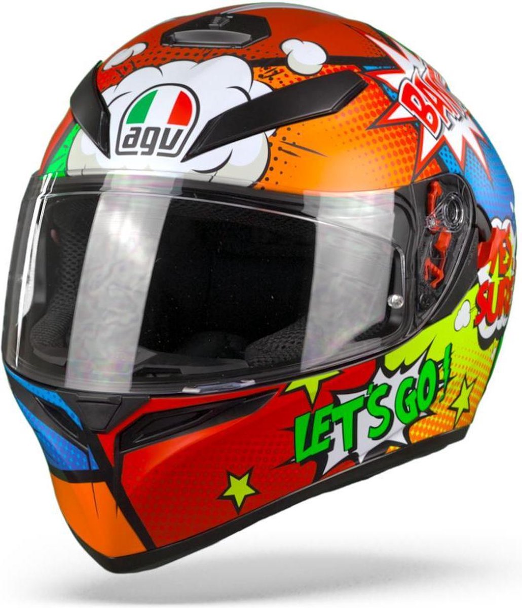 Agv K3 SV Max Vision Balloon Integraalhelm - Motorhelm - Maat M/S