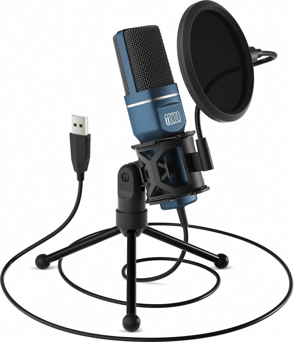 Tonor® Microfoon + Popfilter - Streaming