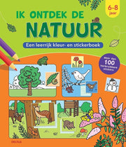 Deltas Kleur- En Stickerboek Ik Ontdek De Natuur