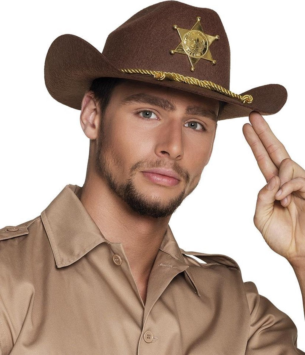 12 stuks: Hoed Deputy Sheriff