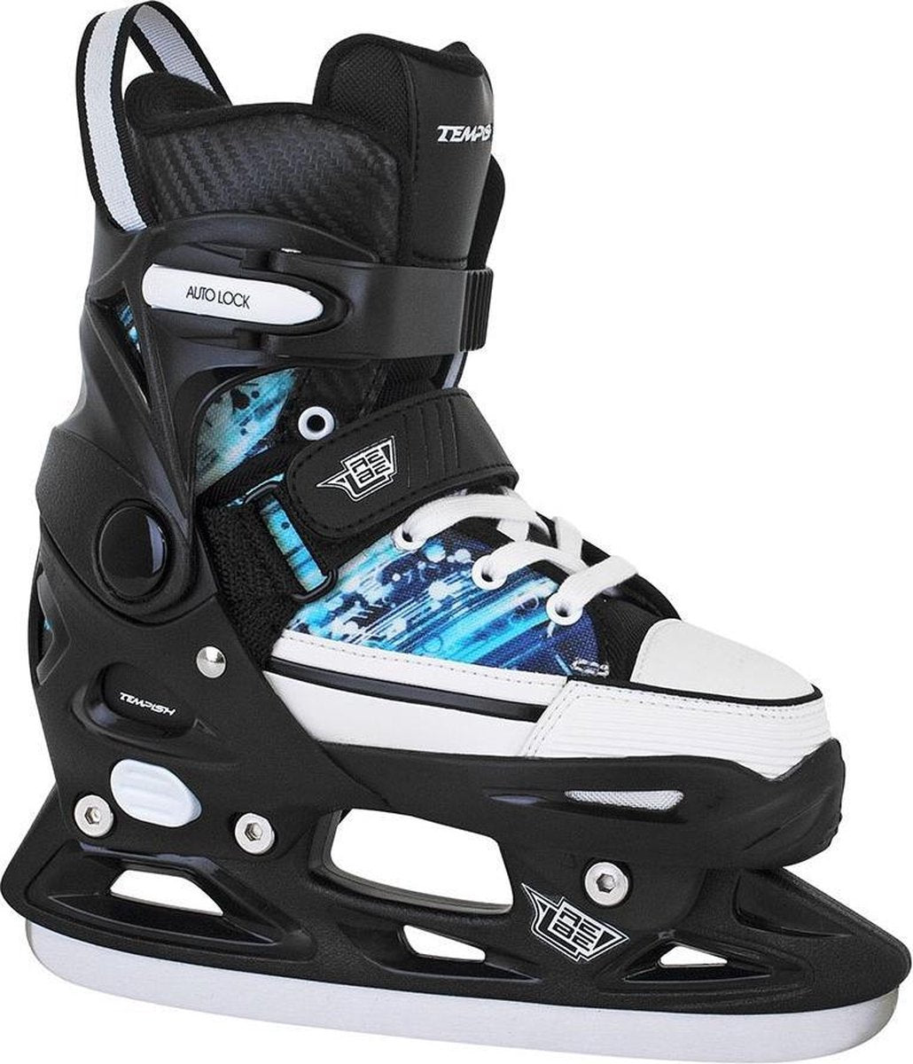 Tempish Ijshockeyschaatsen Rebel Pro Jongens Zwart Maat 37-40