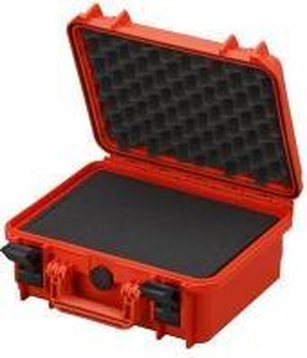 Gaffergear camera koffer 030 oranje  -  incl. plukschuim    -  30