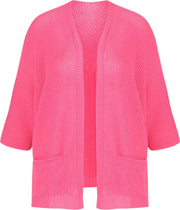 Korte cardigan in tricot