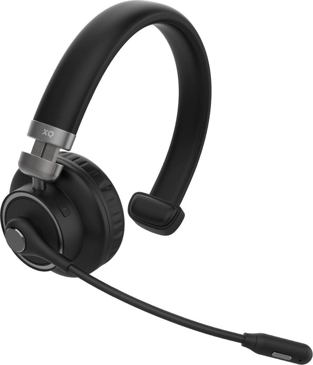 Xqisit Mono Bluetooth Headset met microfoon Wireless - Zwart