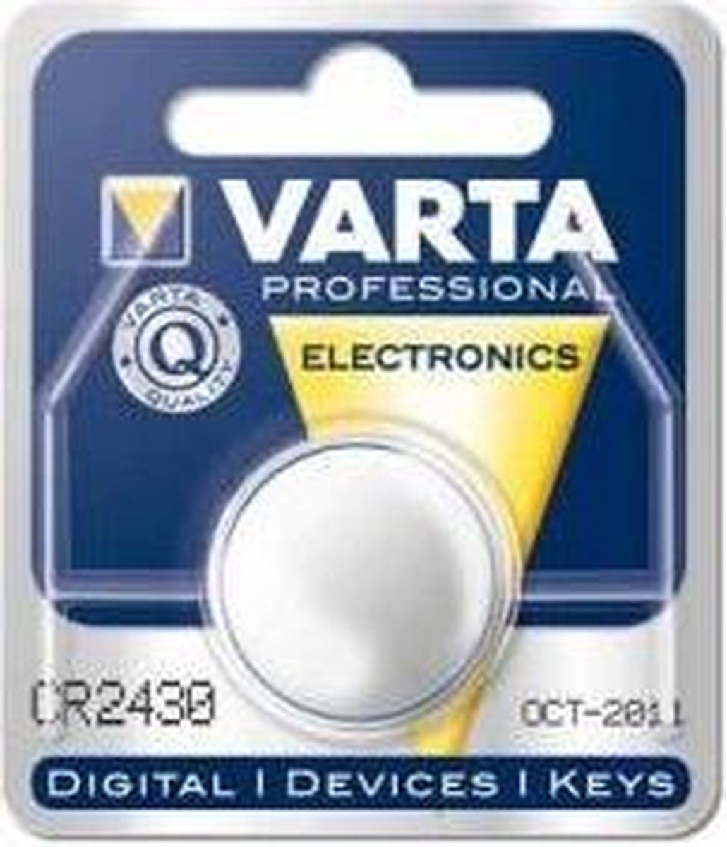 Varta CR2430 Lithium Knoopcel Batterij