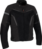 Bering Riko Grey Black Textile Motorcycle Jacket XL