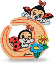 Alfabet letter hout groot O | Bartolucci