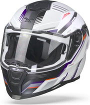 NEXX SX.100R GRIDLINE WHITE BLUE MATT S