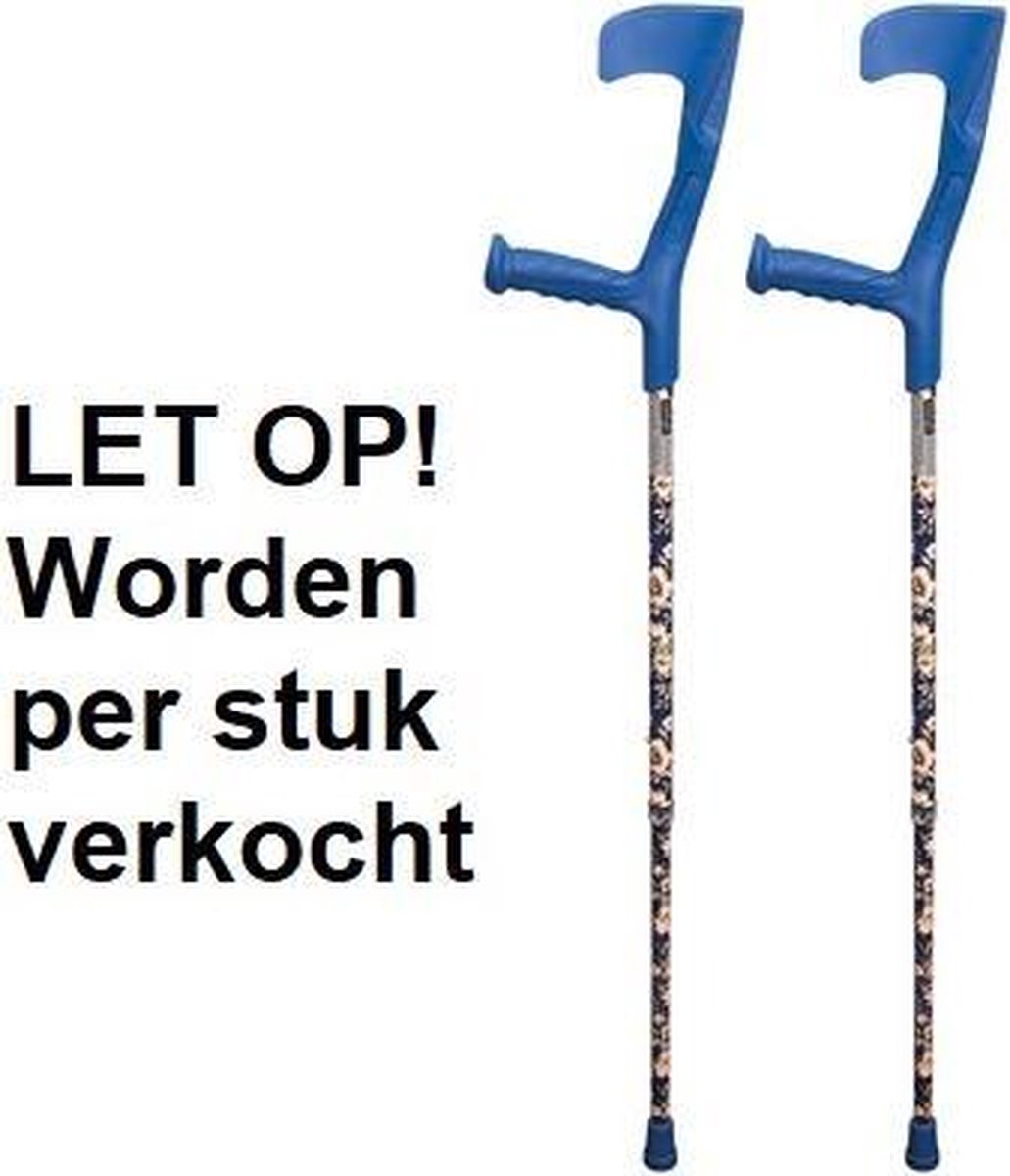 Aidapt loopkrukken onderarm kruk - 1 stuk