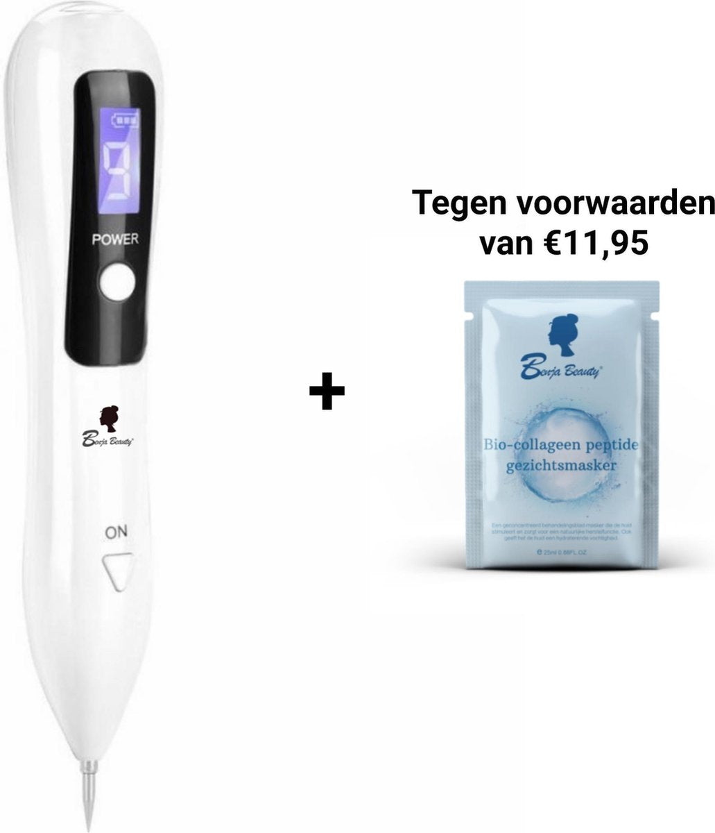 BenjaBeauty® Laser Plasma Pen|Gezicht|huid| schoonheidsspecialiste producten|Huidverzorging|Pigmentvlekken verwijderen|Gezichtsmasker|Wit