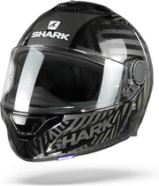 Shark Spartan 1.2 Kobrak Zwart Anthracite Anthracite Kaa Integraalhelm - Motorhelm - Maat L