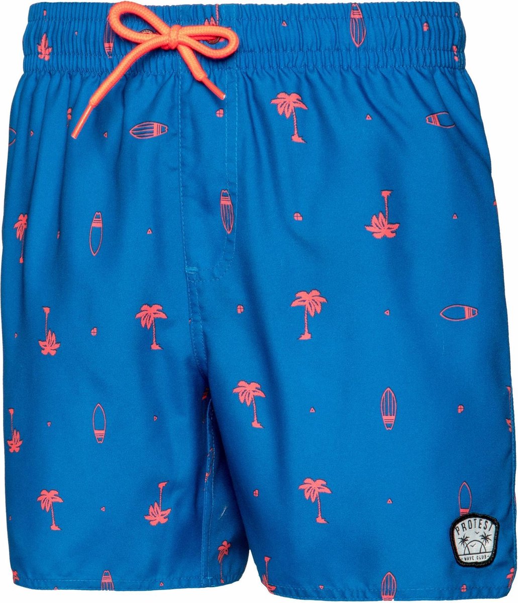 Protest ROCCO JR Beachshort Jongens - Medium Blue - Maat 140