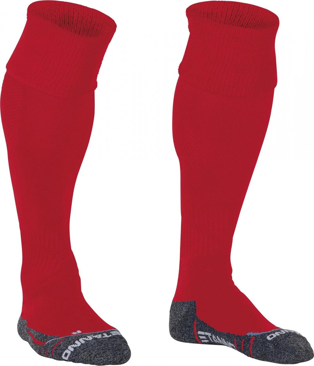 Stanno Basics - Voetbalsokken - Unisex - 36-40 - Rood