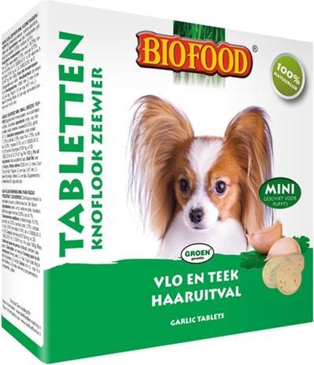 Biofood hondensnoepjes zeewier bij vlooien - zeewier voor kleine honden - 1 stuks