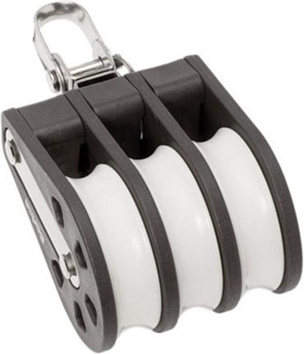 Drieschijfs Standaard blok met Wartel 12 mm Barton BTT4