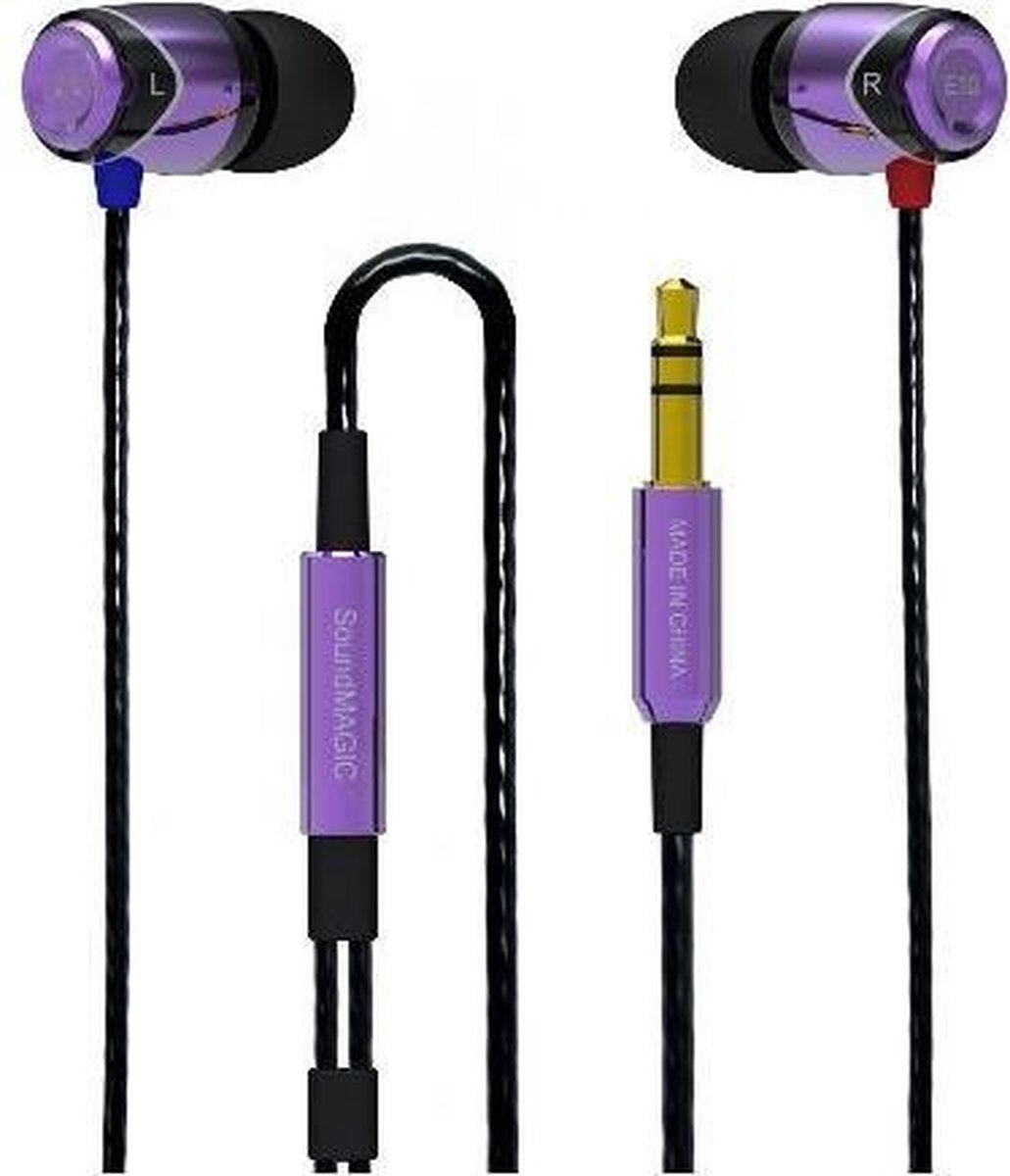 Soundmagic E10 Hoofdtelefoons In-ear Zwart