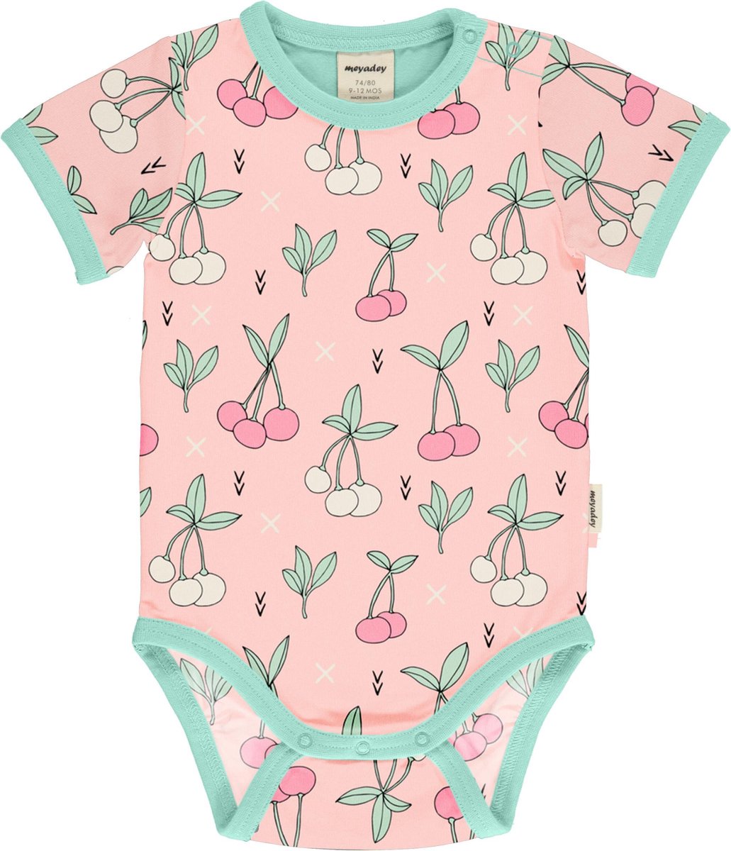 Meyadey Romper SS |CHERRY KISS| Maat 62/68