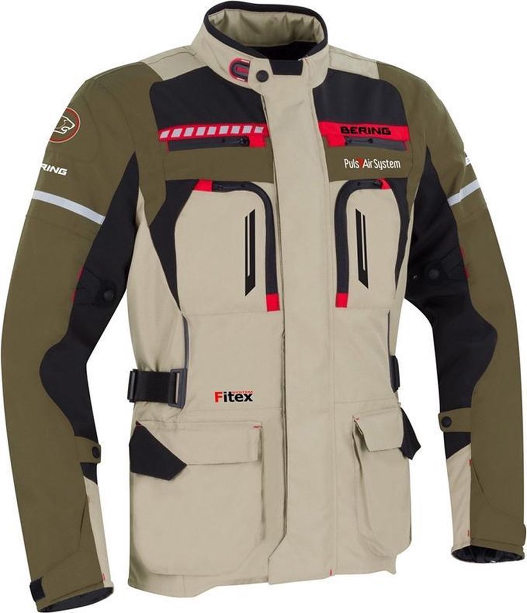 Bering Boston Black Mastic Motorcycle Jacket M