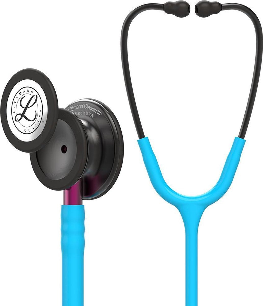3m Littmann Classic III Stethoscoop Black Edition Turquoise