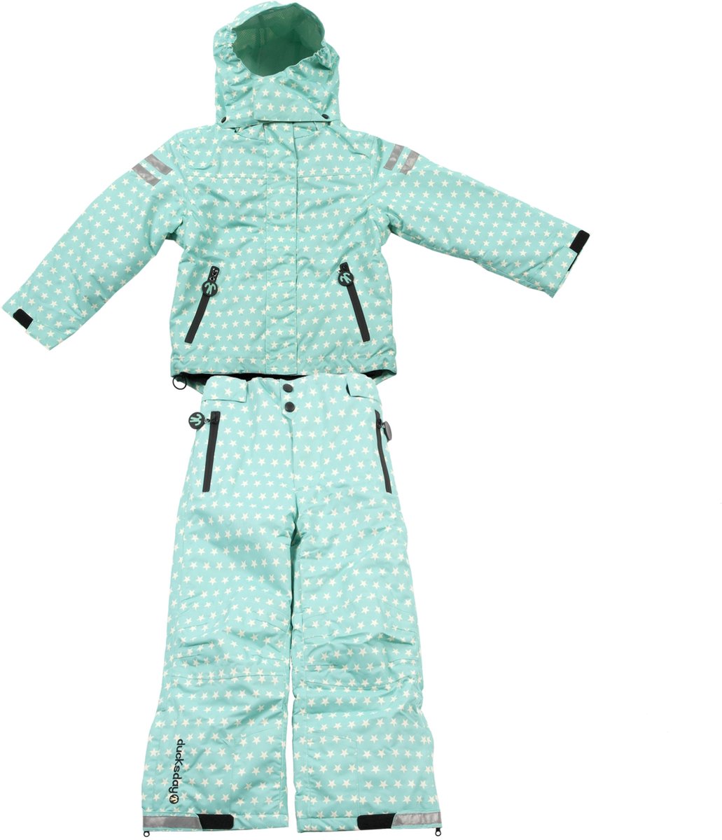 Ducksday - kerstpakket - skiset voor kinderen - vierseizoens jas en skibroek - Ben - 146/152