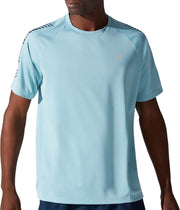 Asics Asics Icon SS Sportshirt - Maat L  - Mannen - lichtblauw