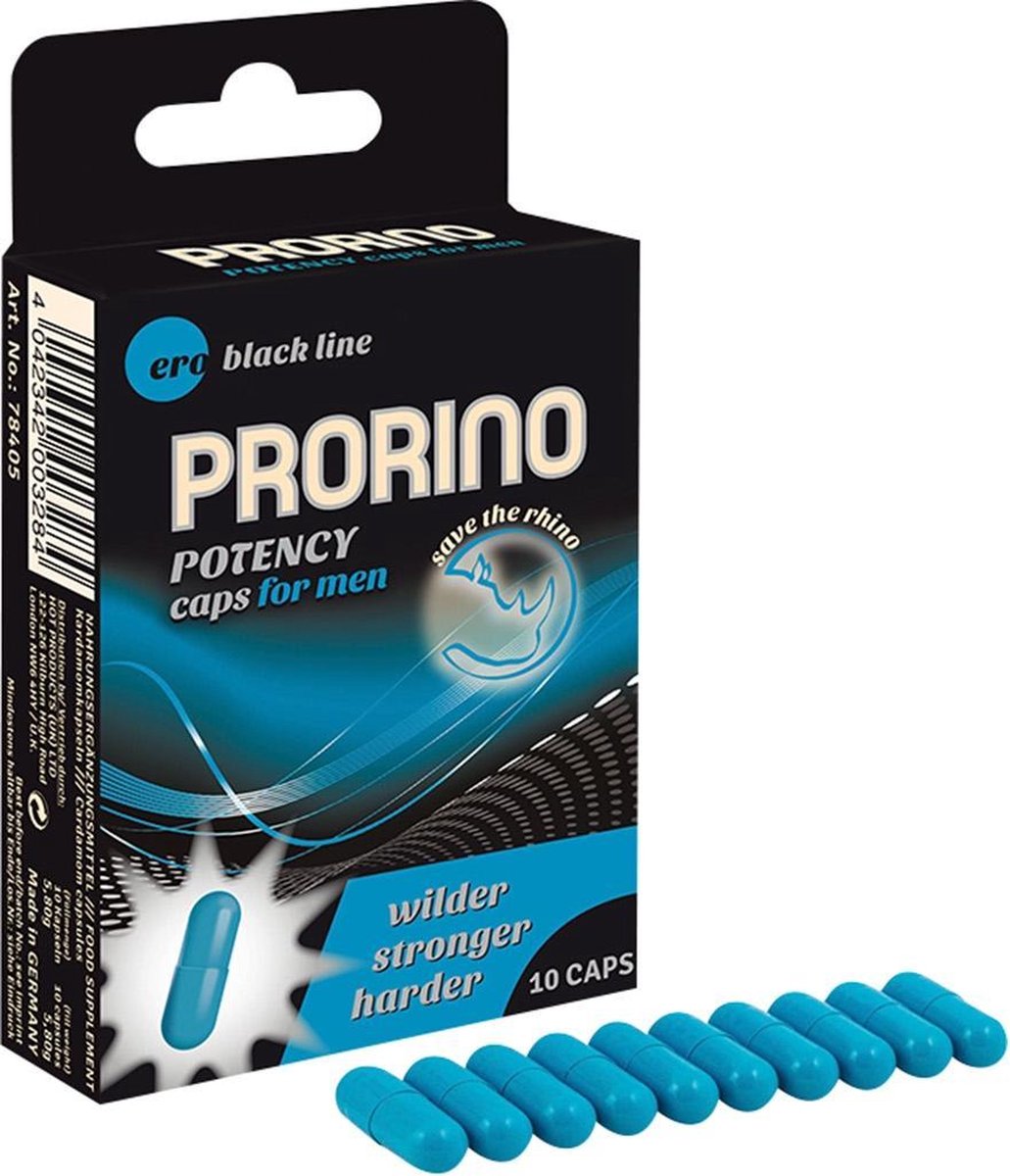Hot 10 Prorino Potentie Capsules*