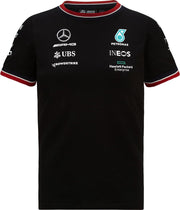 Mercedes Teamline T-shirt XXL zwart 2021