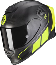 Scorpion EXO-R1 Carbon Corpus II Matt Black Neon Yellow Full Face Helmet S