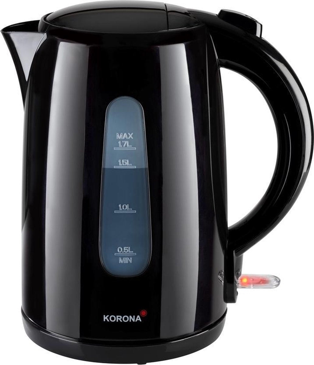 Korona 20330 waterkoker- 1.7 liter /2200 Watt - zwart