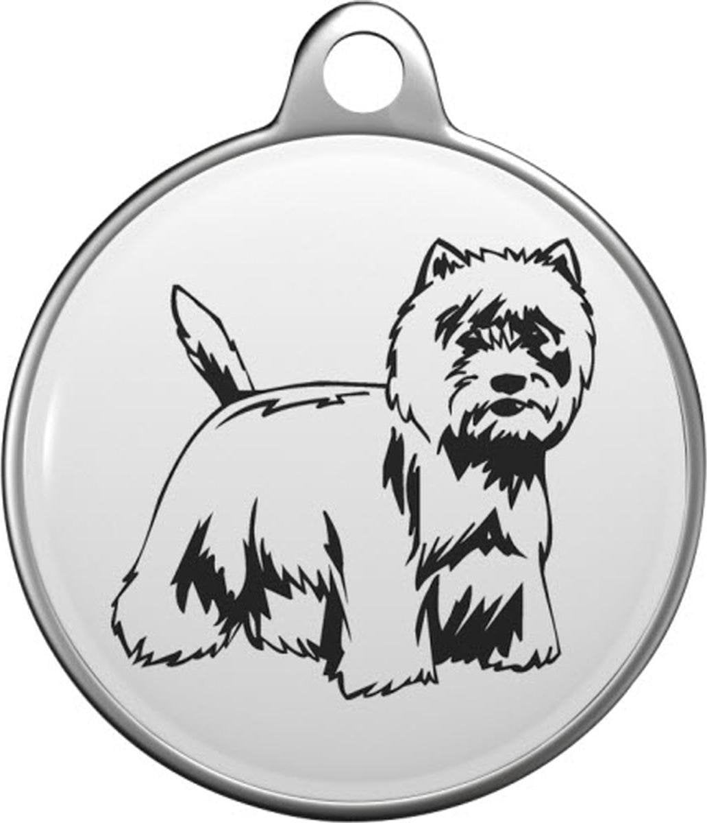 West Highland White Terrier Tommy Tag W007