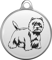 West Highland White Terrier Tommy Tag W007