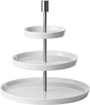 Thomas Loft Weiss - Etagère Rond - 3 Niveaus - Wit