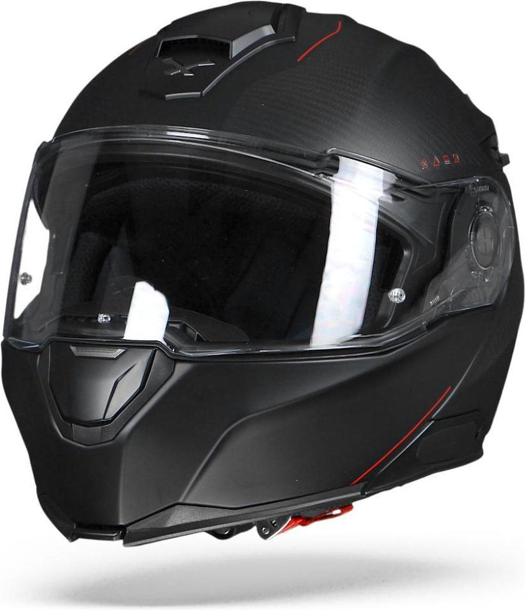 Nexx X.Vilitur Carbon Zero Mat Systeemhelm - Motorhelm - Maat L