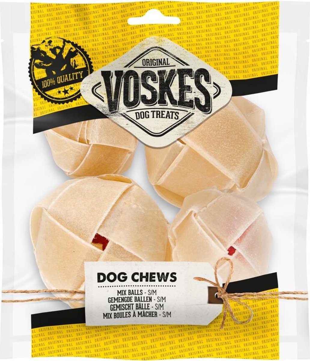 10x Voskes Gemengde Ballen Small - Medium 4 stuks